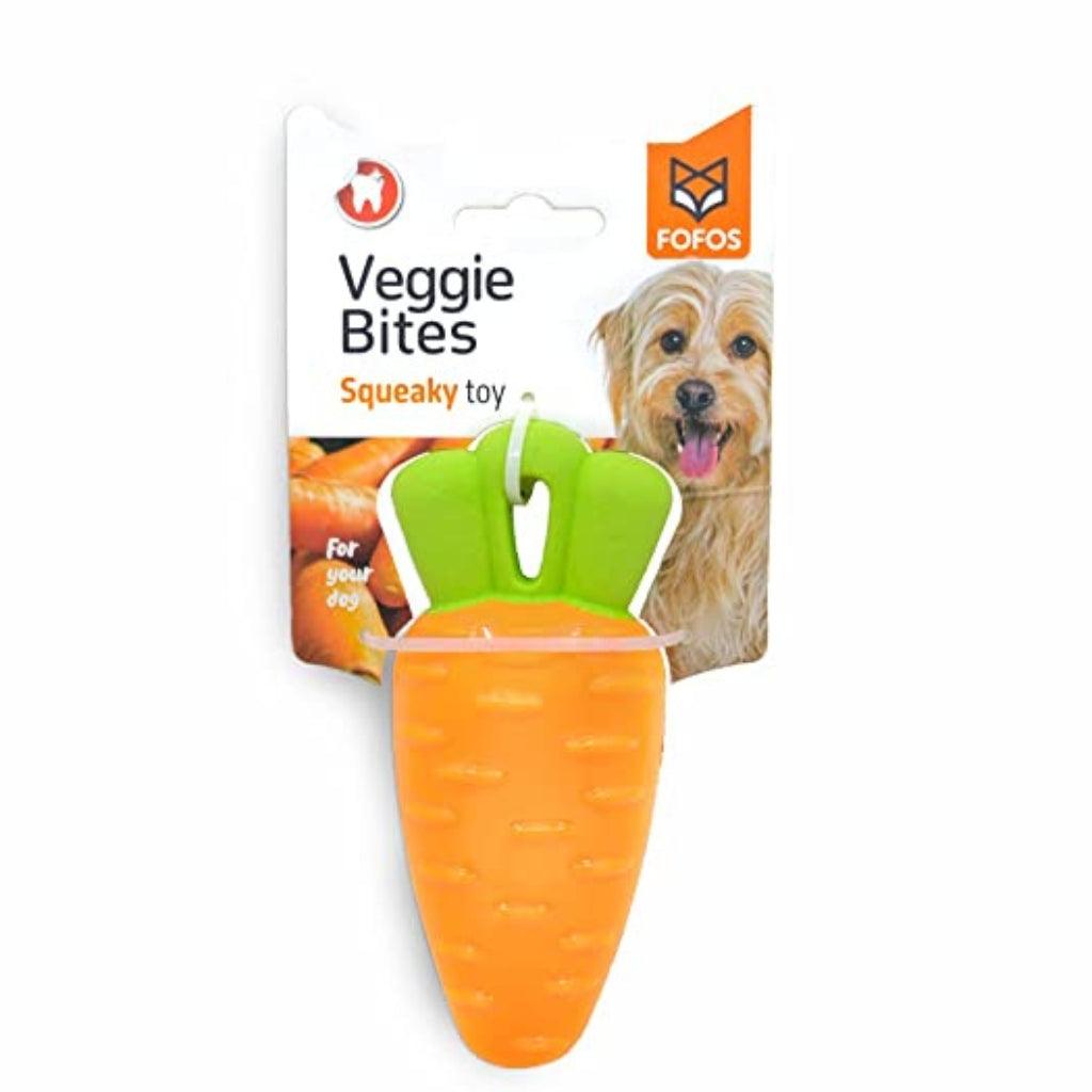 Đồ Chơi Cho Chó Rau Củ Cao Su Veggie Bites FOFOS - Paddy Pet Shop