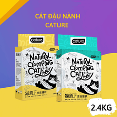 Cát Mèo Đậu Nành Cature Tofu Domestic 2.4kg (6L) - Paddy Pet Shop