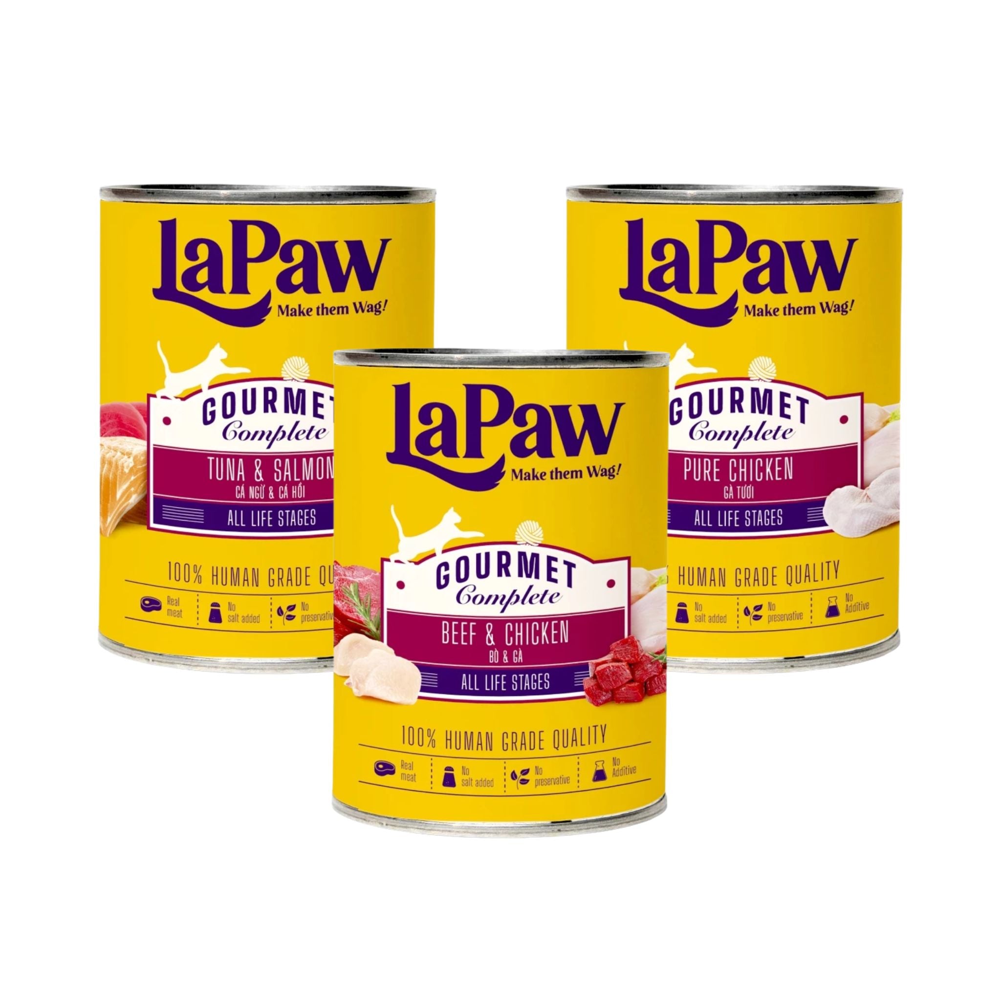 laPaw Gourmet Pate cho chó cao cấp dạng nhuyễn