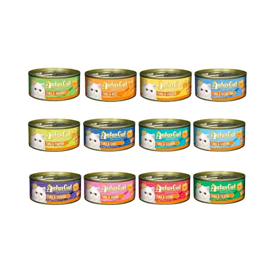 Pate AATAS Cho Mèo Mọi Lứa Tuổi (Lon nhỏ 80g) - Paddy Pet Shop