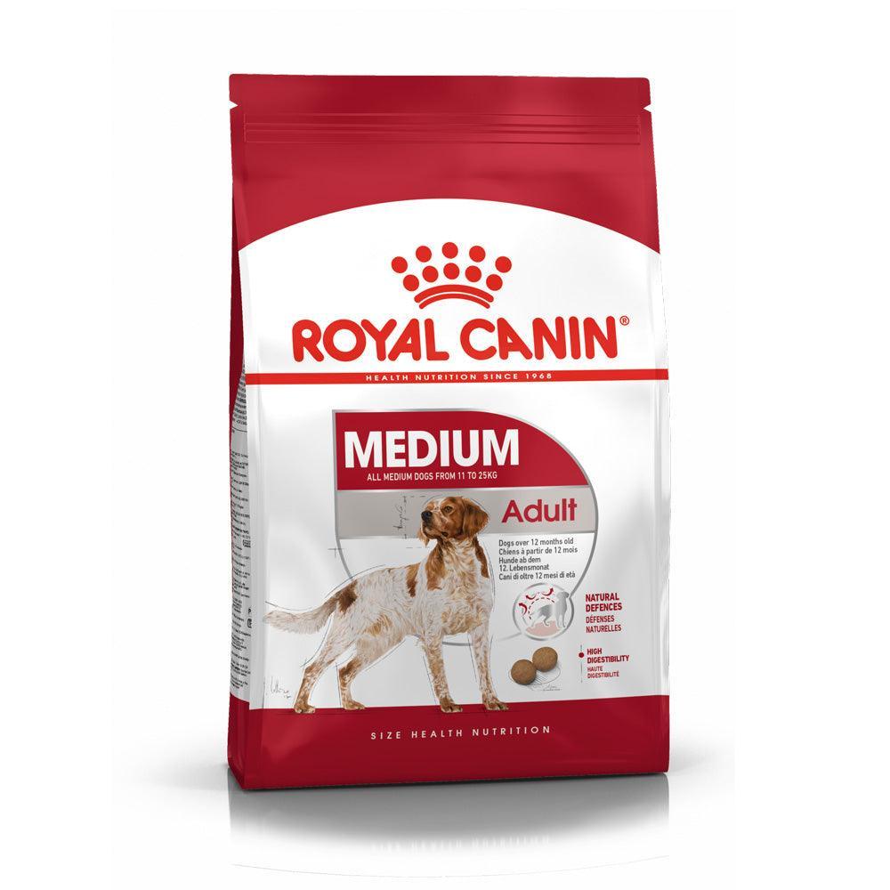 Thức Ăn Hạt Cho Chó Trưởng Thành Giống Vừa Royal Canin Medium Adult - Paddy Pet Shop