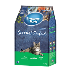 Hạt Cho Mèo Snappy Tom Mix Cá Sấy