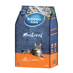 Hạt Cho Mèo Snappy Tom Mix Cá Sấy