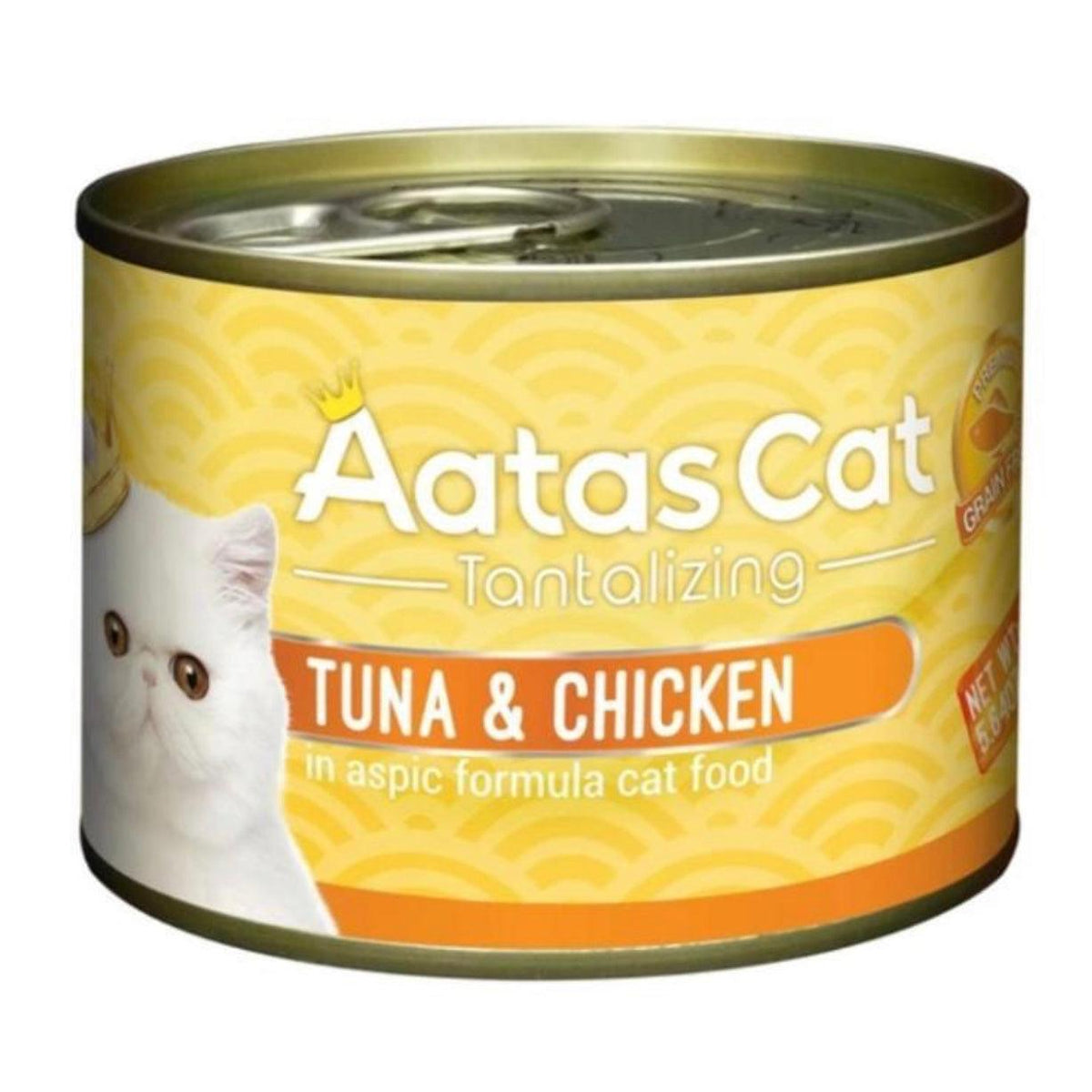 Pate Mèo Mọi Lứa Tuổi Aatas Lon 160g - Paddy Pet Shop