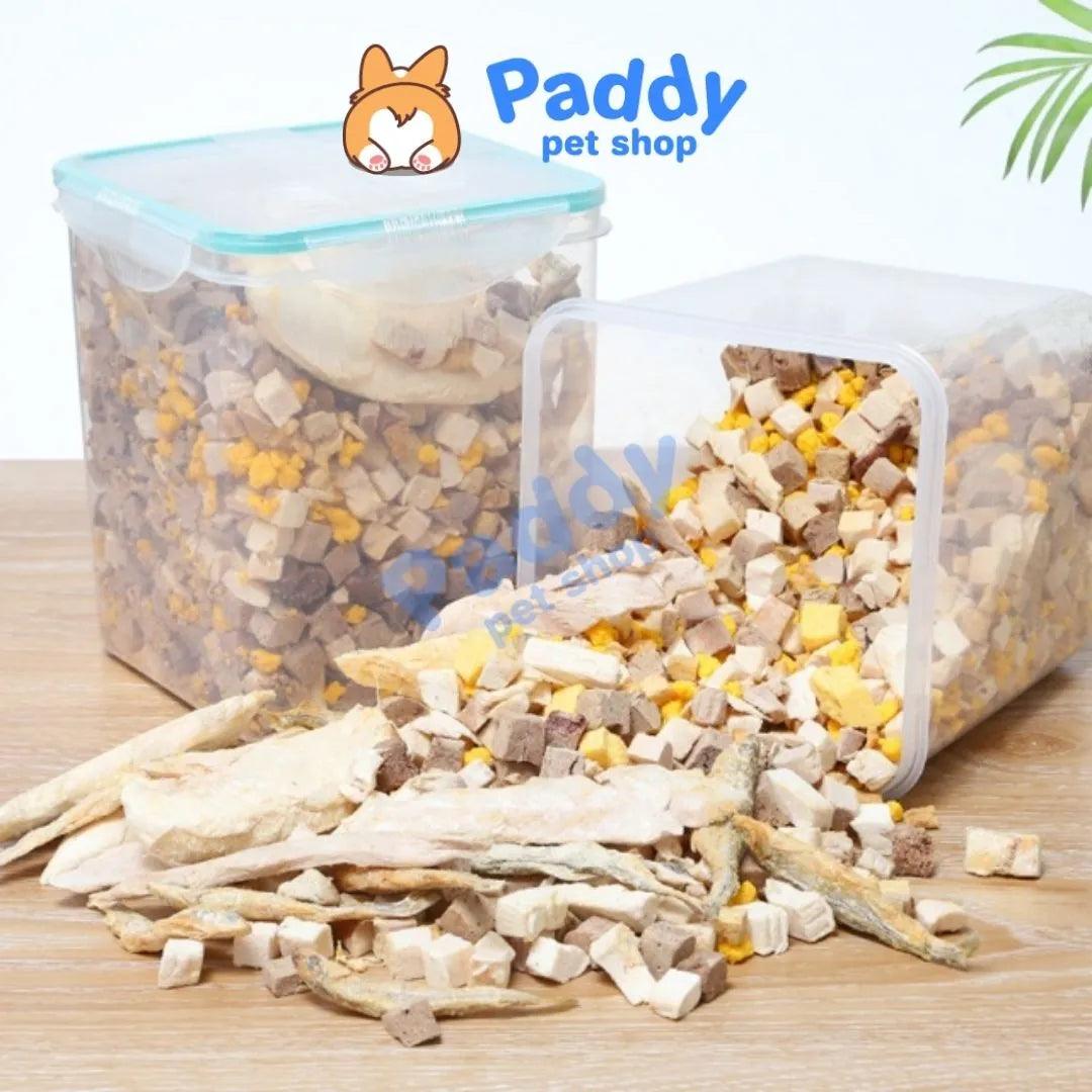 Hỗn Hợp Thịt Tươi Sấy Khô Cho Chó Mèo - Paddy Pet Shop