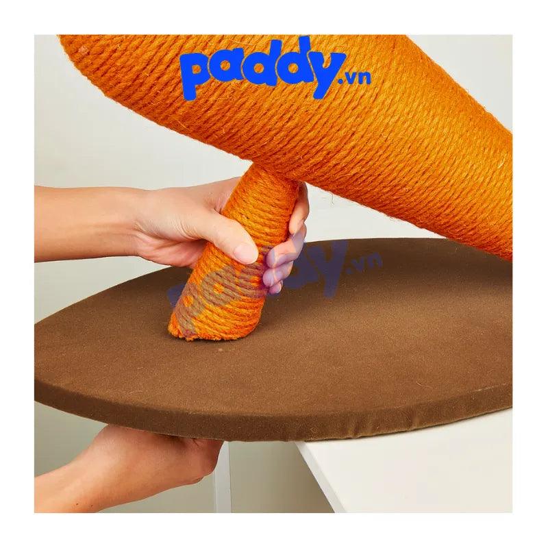 Bàn Cào Móng Mèo FOFOS Hình Trụ Cà Rốt - Paddy Pet Shop