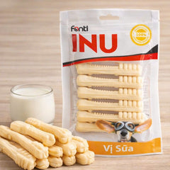 Bánh Thưởng Cho Chó INU Fonti Xương Gặm Bàn Chải 90g
