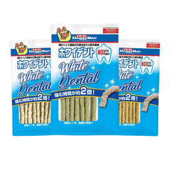 Bánh Thưởng Cho Chó Que Dai Da Bò Doggyman White Dental 120g