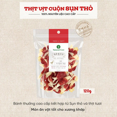 Bánh Thưởng Cho Chó Thịt Cuộn Sụn Thỏ Natural Core