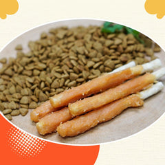 Bánh Thưởng Cho Chó Xương Cuốn Thịt Gà DoggyMan 100g (10 cây)