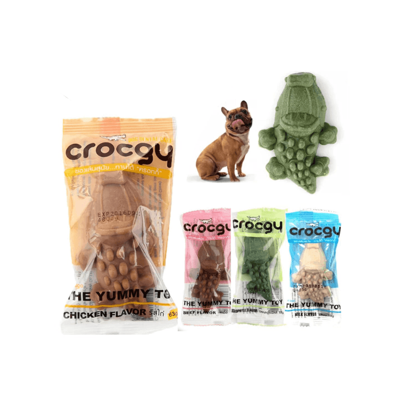 Bánh Thưởng Cho Chó Xương Gặm Cá Sấu Crocgy - Paddy Pet Shop