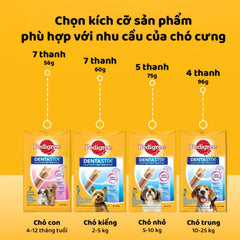 Bánh Thưởng Cho Chó Xương Sạch Răng Pedigree Dentastix