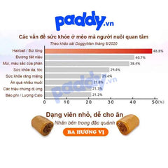 Bánh Thưởng Cho Mèo Chip Mềm Cattyman 30g - Paddy Pet Shop