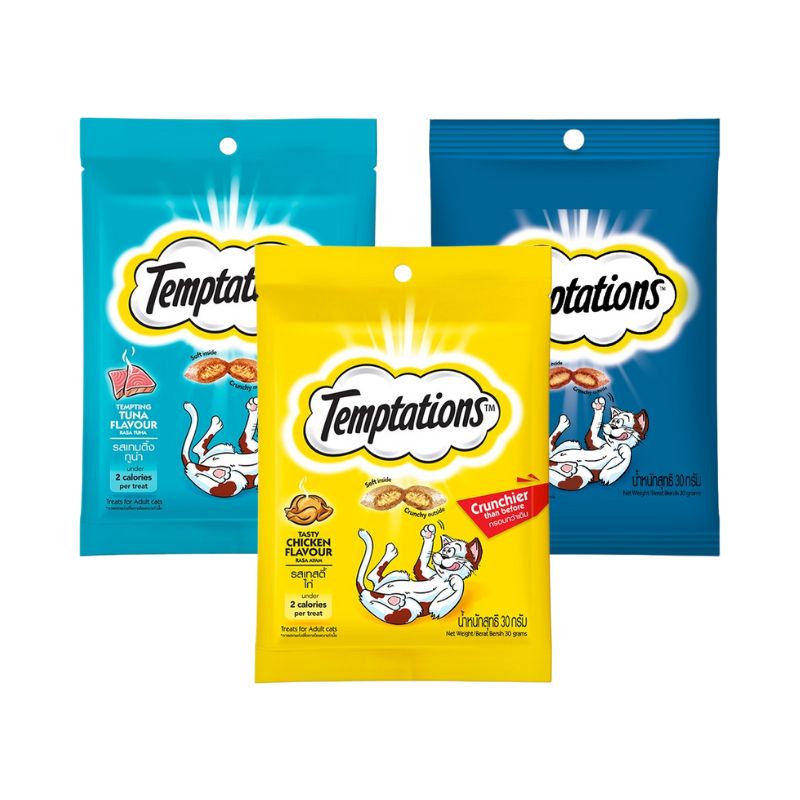 Bánh Thưởng Cho Mèo Temptations 30g (Ngẫu nhiên)