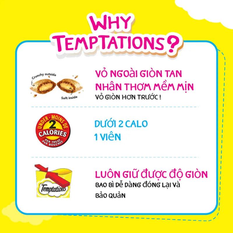 Bánh Thưởng Cho Mèo Temptations 30g (Ngẫu nhiên) - Paddy Pet Shop