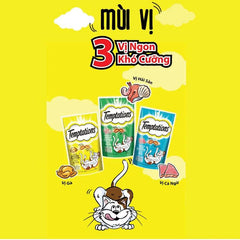 Bánh Thưởng Cho Mèo Temptations 30g (Ngẫu nhiên) - Paddy Pet Shop