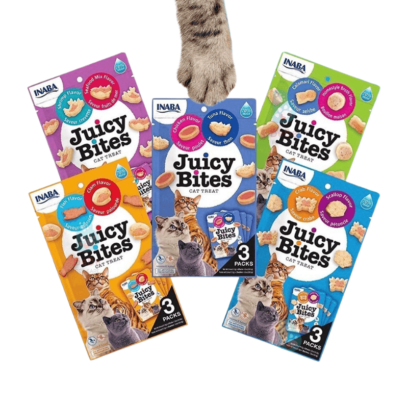 Snack Viên Mềm Cho Mèo Juicy Bites Vị Hải Sản (nhập khẩu Mỹ) - Paddy Pet Shop