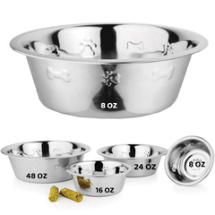 Bát Ăn Cho Chó Mèo Inox BOWL Mon Ami