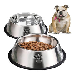 Bát Ăn Cho Chó Mèo Inox Mon Ami Feedy