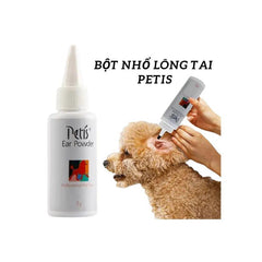 Bột Nhổ Lông Tai Cho Chó Mèo Petis Ear Powder 5g - Paddy Pet Shop