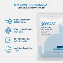 Bột Vi Sinh Khử Mùi Cho Chó Mèo Joycat 54g
