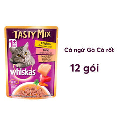 Pate Mèo Trưởng Thành Whiskas Tasty Mix 70g - Paddy Pet Shop