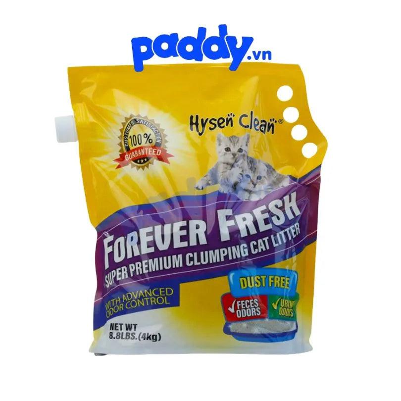 Cát Mèo Đất Sét Đá Khoáng Núi Lửa Hysen Clean 4kg - Paddy Pet Shop