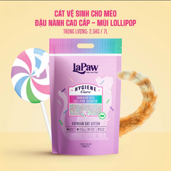 Cát Đậu Nành Cho Mèo LaPaw Cao Cấp 2.5kg