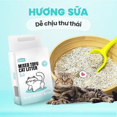 Cát Đậu Nành Cho Mèo ON25 Mixed Tofu