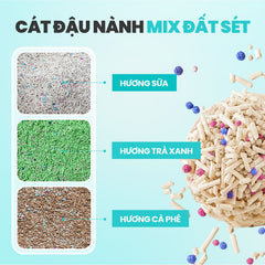 Cát Đậu Nành Cho Mèo ON25 Mixed Tofu