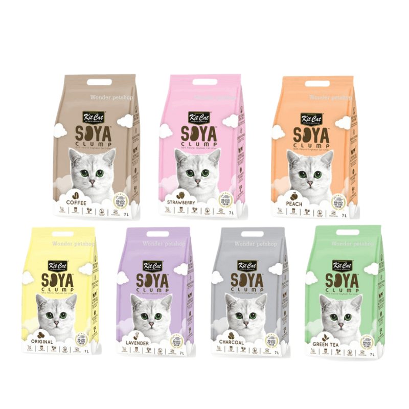 Cát Vệ Sinh Đậu Nành Kit Cat Soya Clump Cho Mèo (7L) - Paddy Pet Shop