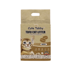 Cát Vệ Sinh Mèo Đậu Nành Tabby Tofu Siêu Hút Mùi & Tiết Kiệm (6L) - Paddy Pet Shop