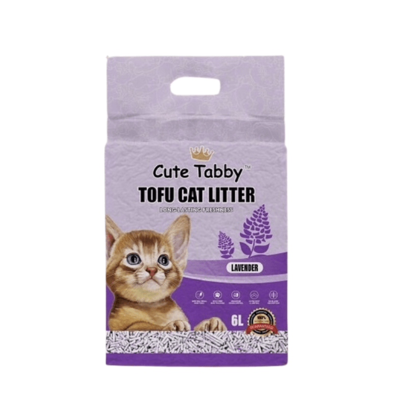 Cát Vệ Sinh Mèo Đậu Nành Tabby Tofu Siêu Hút Mùi & Tiết Kiệm (6L) - Paddy Pet Shop