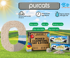 Cát Mèo Đậu Nành Cature Tofu Purcats 5in1 6L