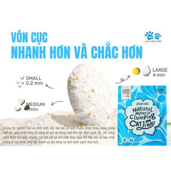 Cát Sắn Cho Mèo Purcats Miracle 2.5kg