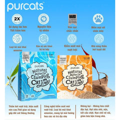 Cát Sắn Cho Mèo Purcats Miracle 2.5kg