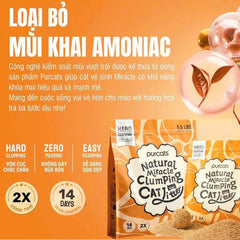 Cát Sắn Cho Mèo Purcats Miracle 2.5kg