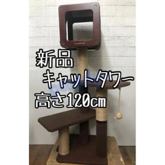 [120cm] Tháp Mèo Cào Móng Cattyman Cat Tree H120 - Paddy Pet Shop