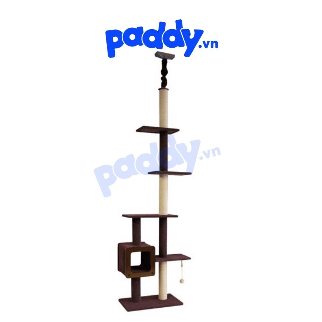 [230cm Single] Tháp Mèo Cào Móng Cattyman Cat Tree - Paddy Pet Shop