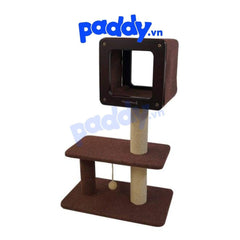 [90cm] Tháp Mèo Cào Móng Cattyman Cat Tree H90 - Paddy Pet Shop