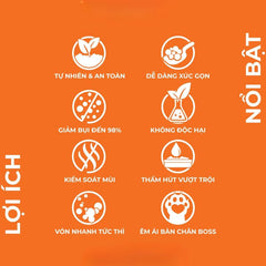 Cát Vệ Sinh Cho Mèo AATAS Mẫu Mới [5-10L]