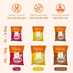 Cát Vệ Sinh Cho Mèo AATAS Mẫu Mới [5-10L]