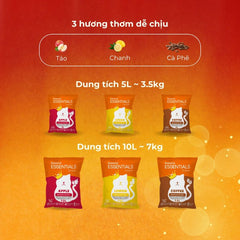 Cát Vệ Sinh Cho Mèo AATAS Mẫu Mới [5-10L]