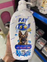 Sữa Tắm Chó Mèo Fay 5 Sao Trị Ve Rận - Paddy Pet Shop