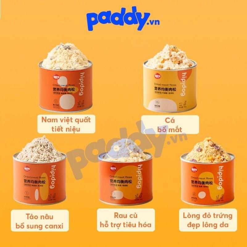 Chà Bông Ruốc Gà Cho Chó Mèo Hipidog 100g - Paddy Pet Shop