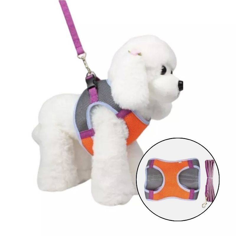 Dây Dắt Yếm Thoáng Khí Diamond Cho Chó Mèo