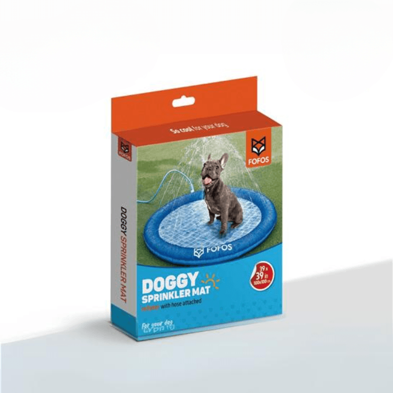 Đệm Phun Nước Cho Chó Mèo FOFOS Doggy Sprinkler Mat 1mx6cm - Paddy Pet Shop