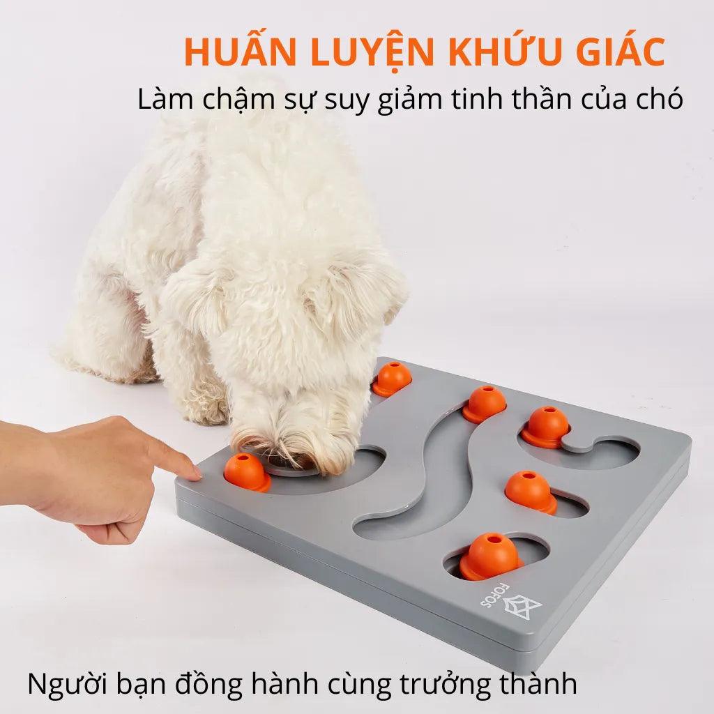 Đồ Chơi Cho Chó Khay Đựng Thức Ăn Phát Triển Trí Não FOFOS - Paddy Pet Shop