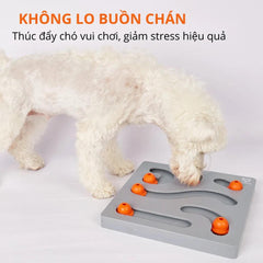 Đồ Chơi Cho Chó Khay Đựng Thức Ăn Phát Triển Trí Não FOFOS - Paddy Pet Shop