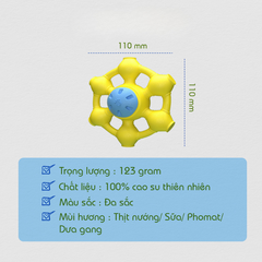 Đồ Chơi Cho Chó Cao Su Pupdy Bánh Xe Vũ Trụ